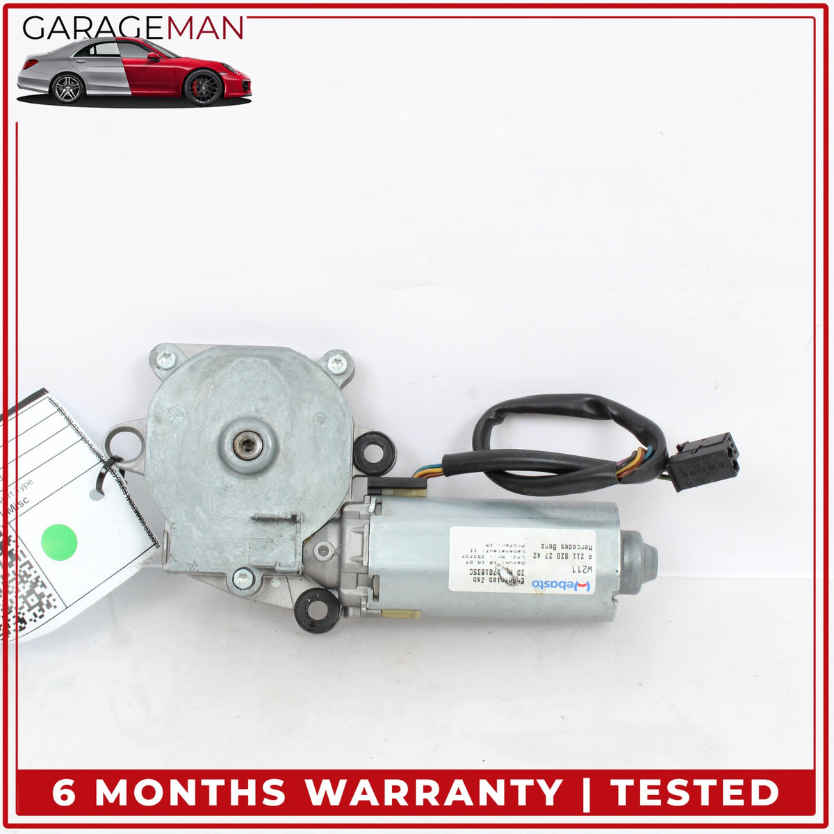 2003-2013 Mercedes W211 E350 E55 AMG S600 Panorama Sun Roof Motor 2118202742 OEM