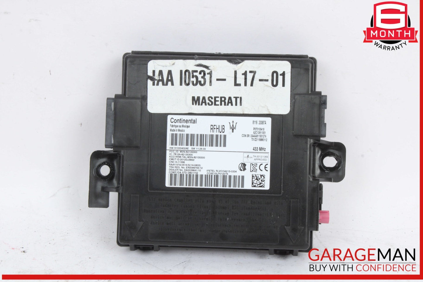 2017-2024 Maserati Ghibli Keyless Entry Module 670105418 Genuine