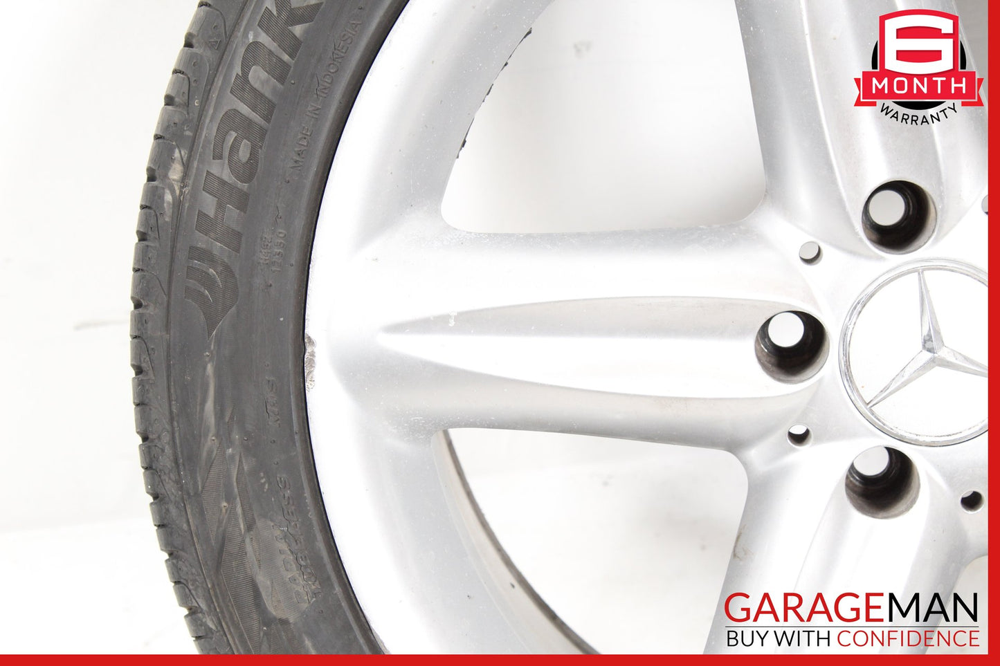 2003-2006 Mercedes R230 SL500 Front Wheel Rim w/ Tire 8.5JX18 H2 ET35 OEM