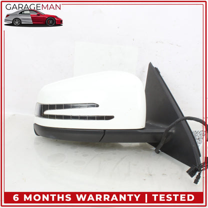 2015-2020 Mercedes X156 GLA250 Right Door Rear View Mirror w/ Blind Spot OEM