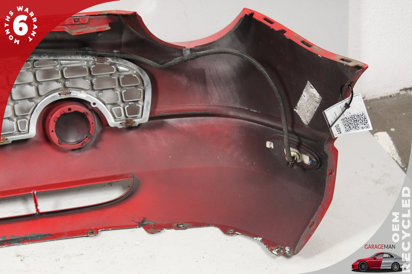 2002-2005 Ford Thunderbird Front Bumper Cover Red w/ Grille Assembly OEM