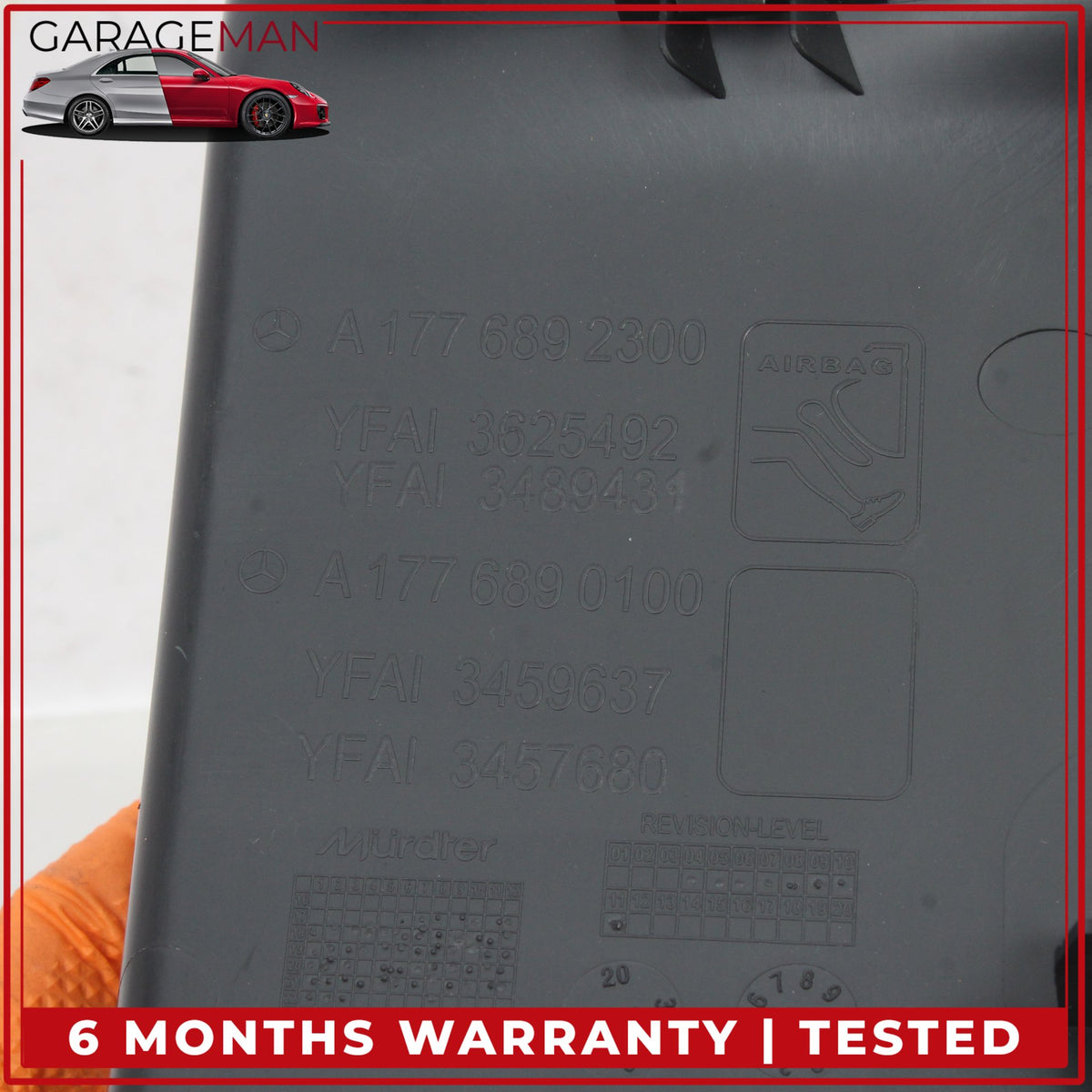 2019-2022 Mercedes W177 A220 Left & Right Side Dashboard End Cap Trim Panel OEM