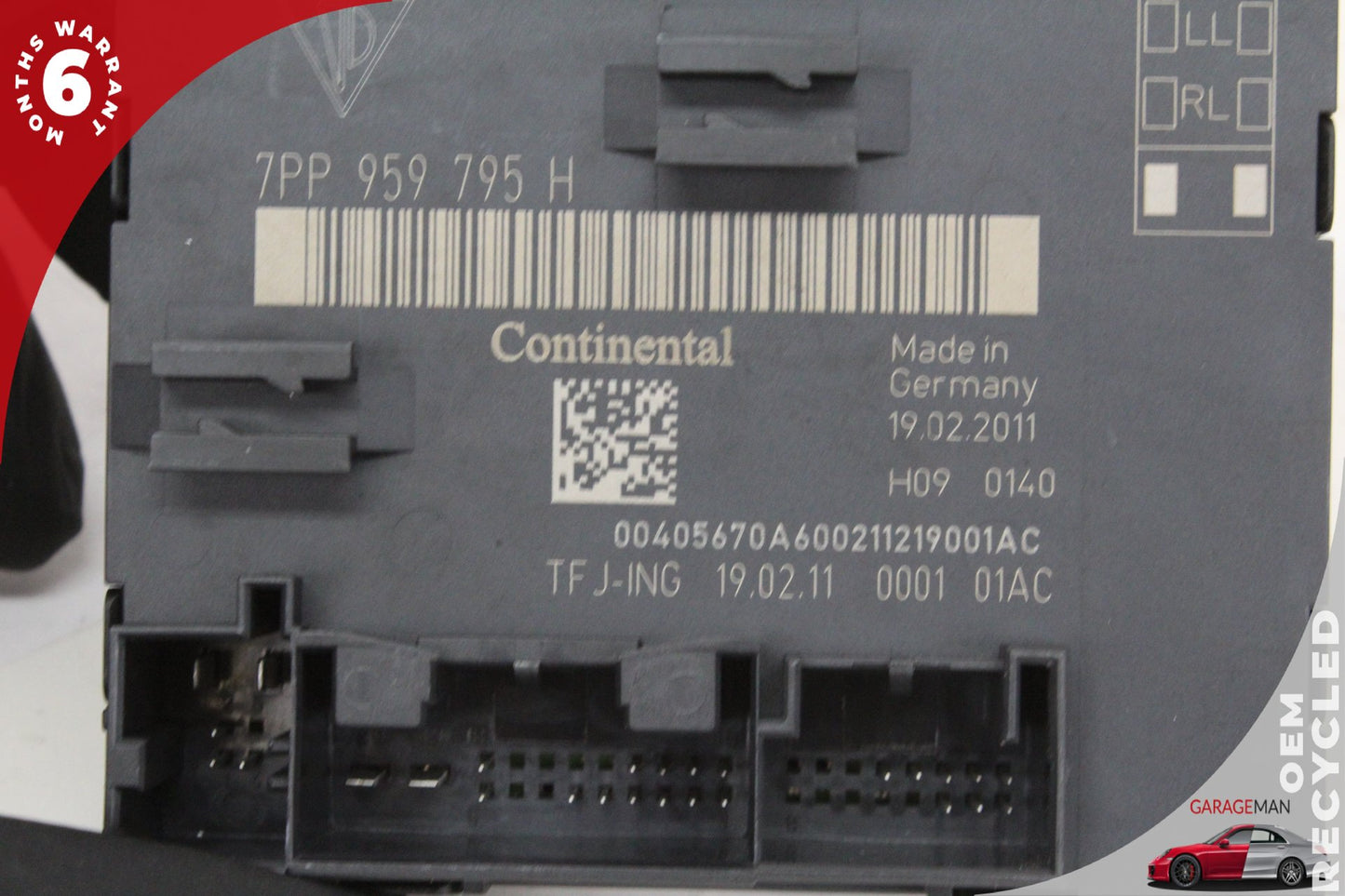2010-2016 Porsche Panamera 970 Rear Left or Right Door Control Module 7PP959795H