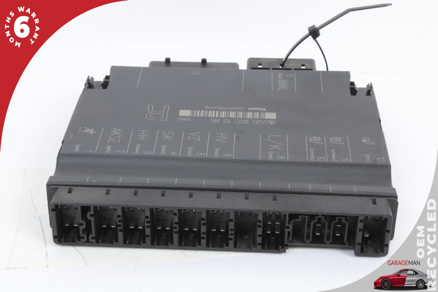 00-02 Mercedes-Benz S500 W220 Front Right Seat Control Module 2208201285
