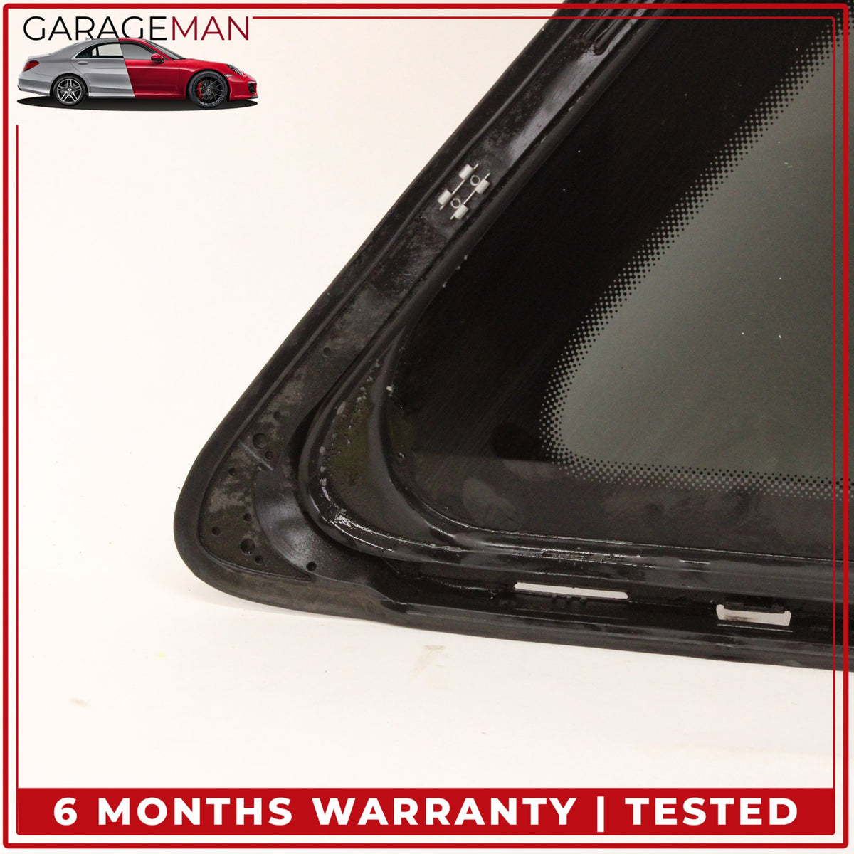 2017-2024 Audi Q7 Rear Right Passenger Side Quarter Window Glass 4M0845298AA OEM