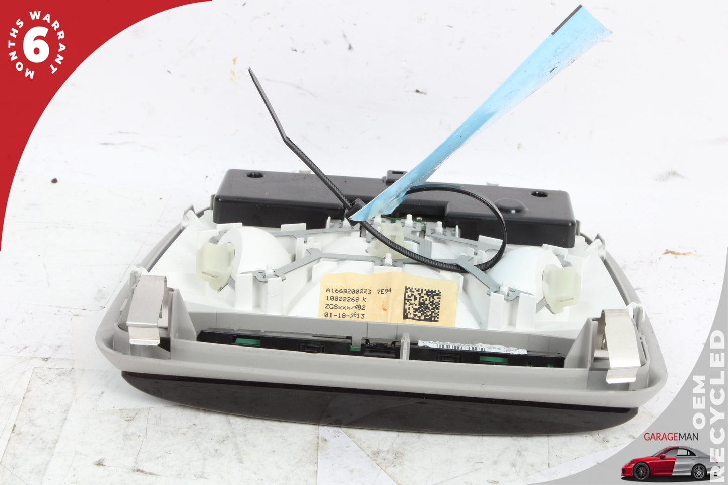 13-19 Mercedes-Benz GL450 X166 SUV Overhead Dome Light Lamp 1668200223 Genuine