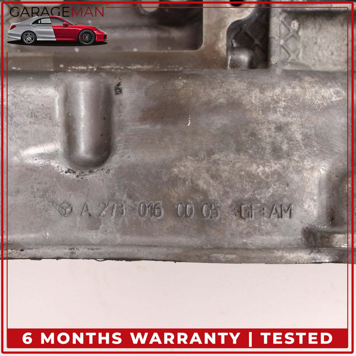 2007-2012 Mercedes W221 S550 Left Side Cylinder Head Valve Cover 2730160005 OEM