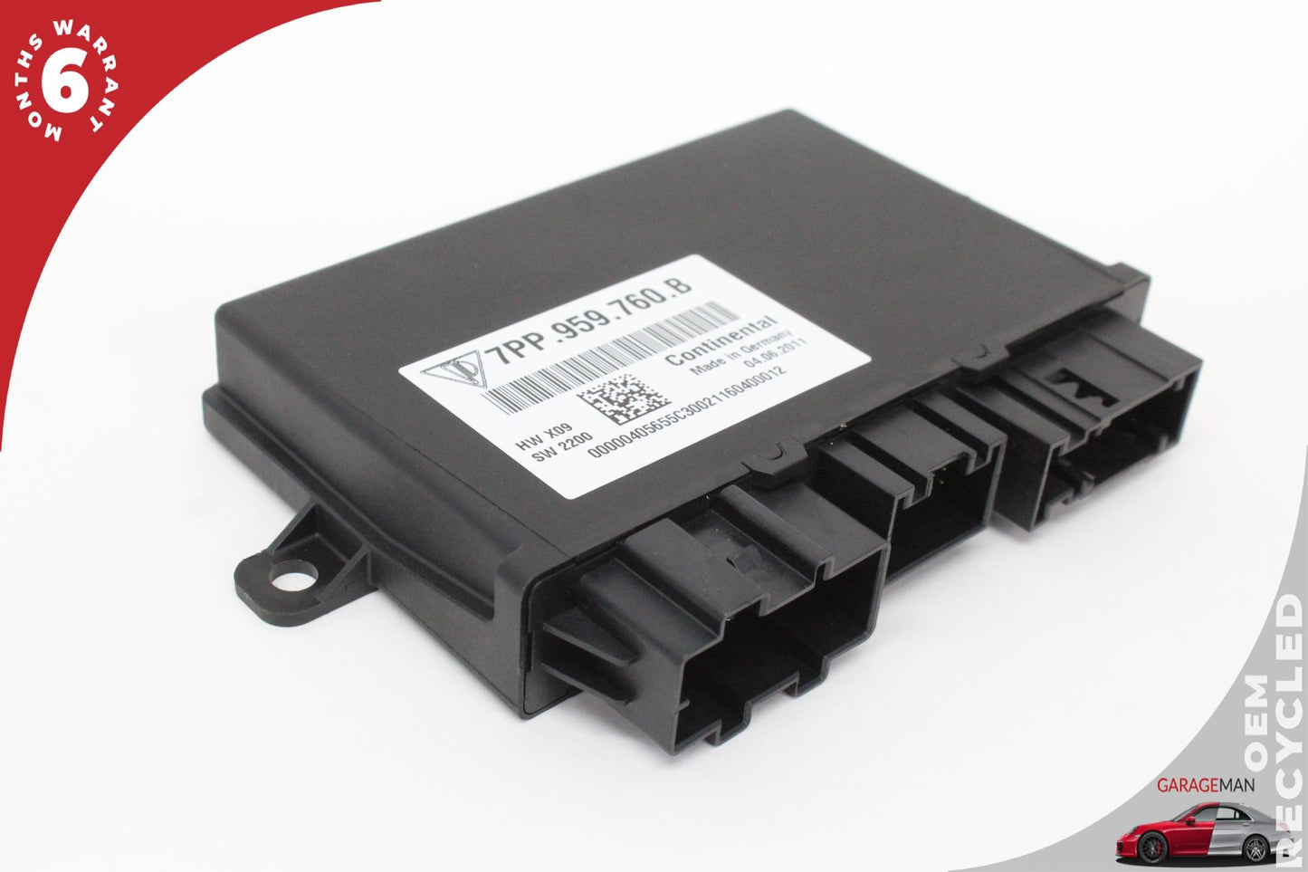 11-19 Porsche Cayenne 92A Front Left/Right Seat Control Module 7PP959760B
