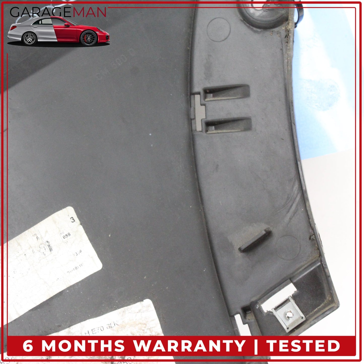 2007-2013 BMW X5 E70 Rear Left Driver Side Bumper Cover Black 7158439 OEM