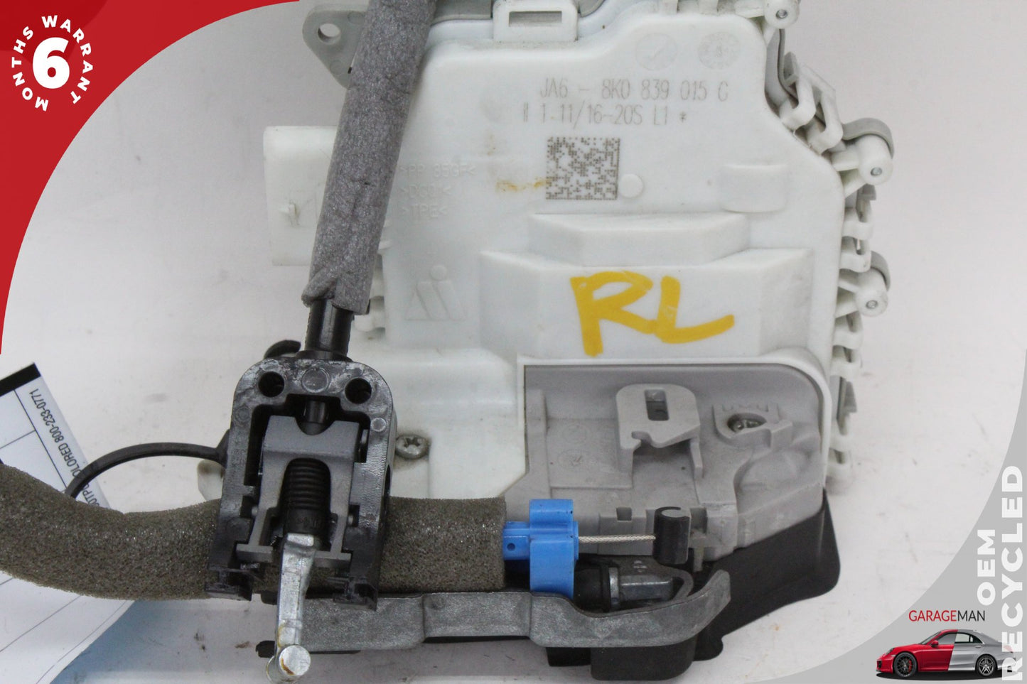 2015-2020 Audi A3 S3 Rear Left Side Door Lock Latch Actuator 8K0839015G OEM