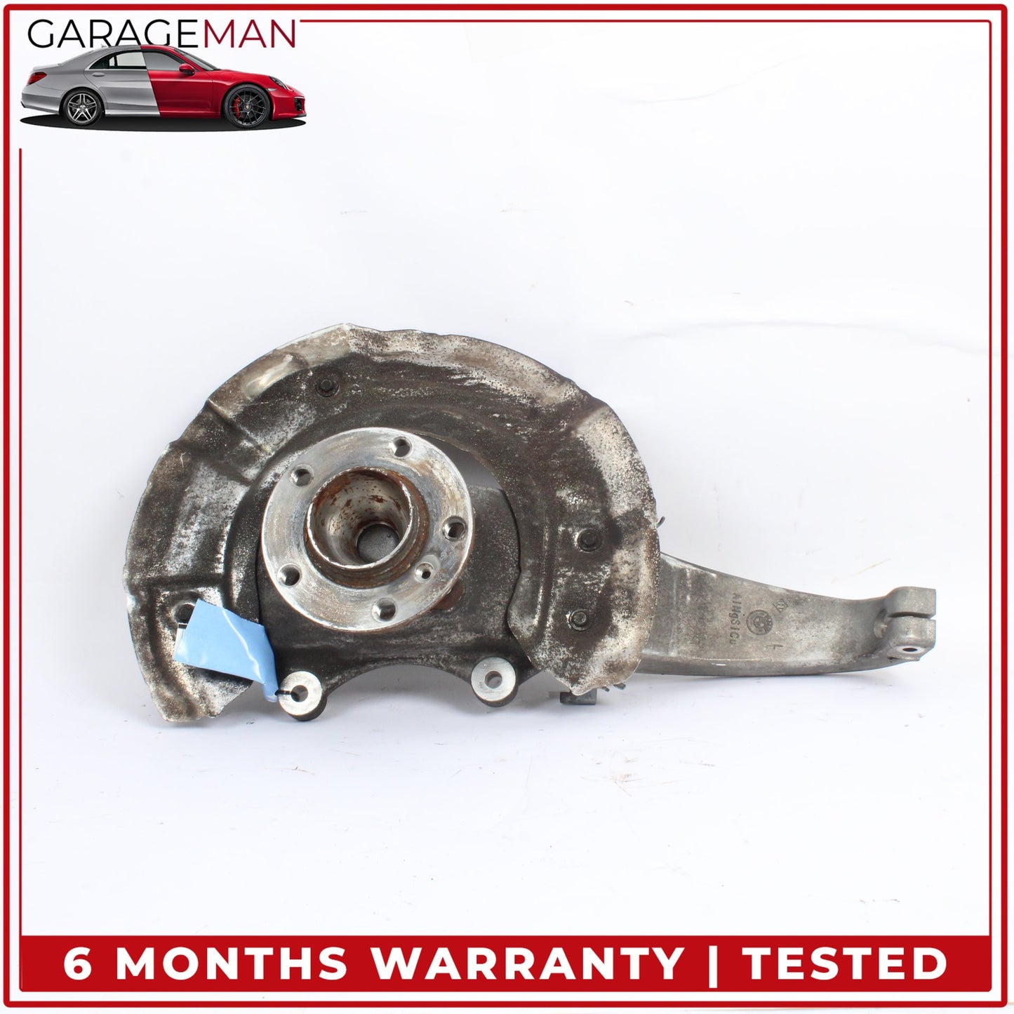 2011-2016 BMW 528i F10 RWD 3.0L Front Left Drive Side Spindle Knuckle Wheel Hub 6777749