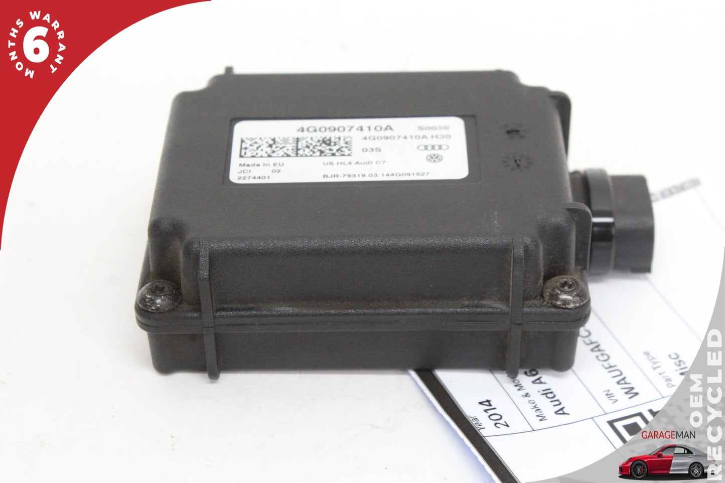 2011-2018 Audi A6 HomeLink Garage Door Opener Control Module 4G0907410A OEM