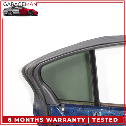 2014-2024 Infiniti Q50 V37 Rear Left Driver Side Door Shell Blue H210A4GAMA OEM