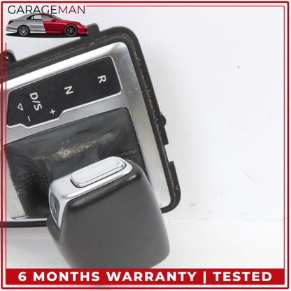 2017-2019 Audi Q7 Gear Shifter Knob Trim Cover w/ Parking Brake Switch OEM