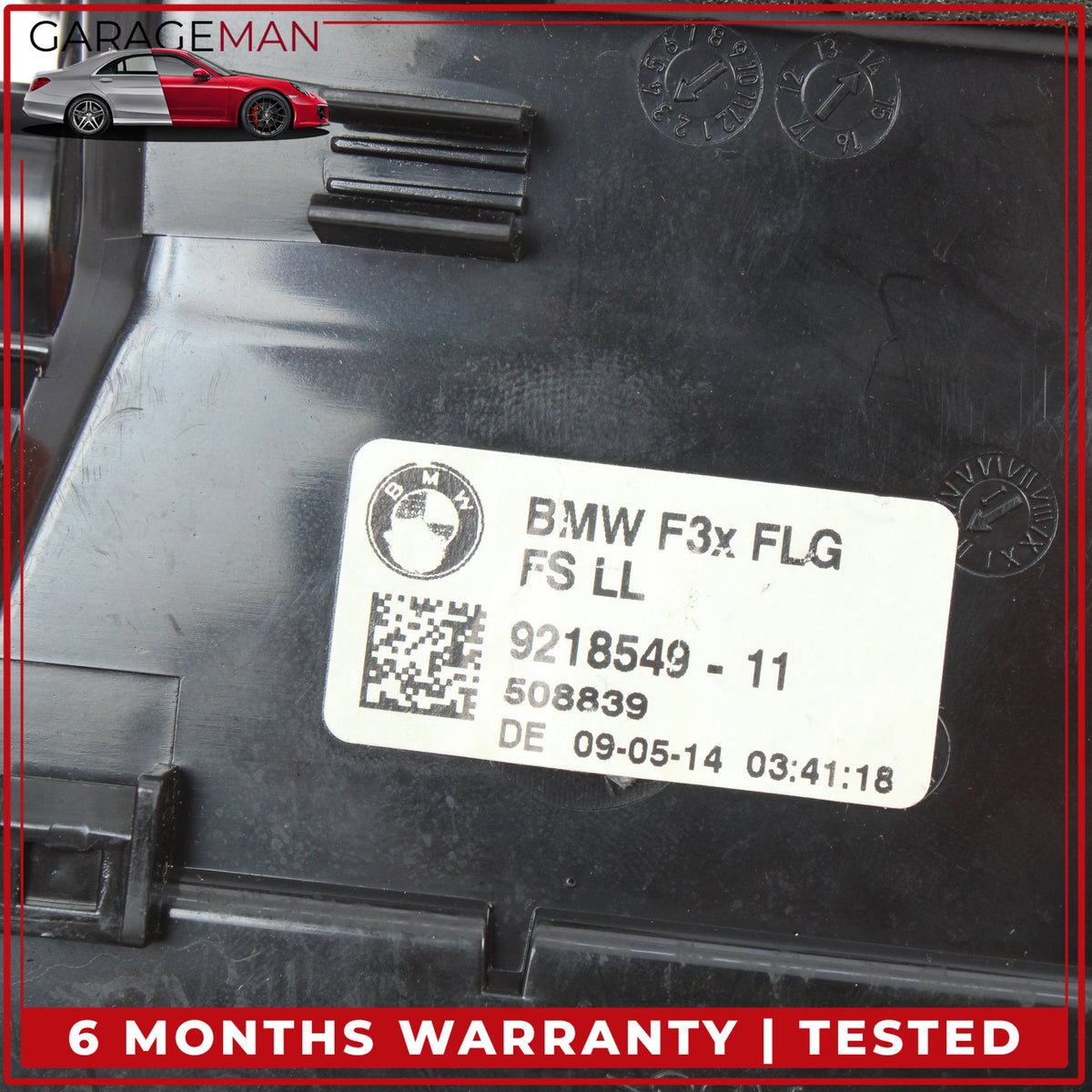 2012-2020 BMW 328i F30 Front Left Driver Side Dash AC A/C Air Vent 9218549 OEM