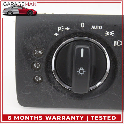 2006-2013 Mercedes W164 ML350 Front Left Headlight Control Switch w/ Trim OEM