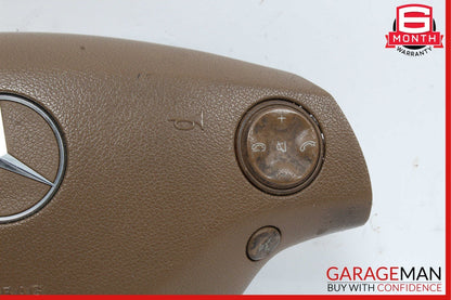 07-10 Mercedes W221 S550 CL600 Steering Wheel Airbag Air Bag Assembly Brown OEM