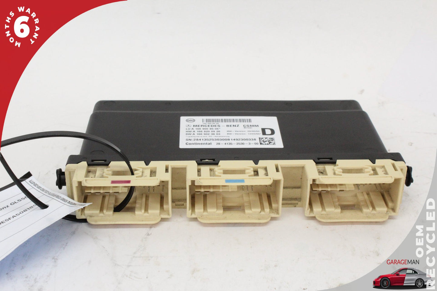 12-182015 Mercedes-Benz GL550 X166 SUV Front Left Seat Control Module 1669008506 OEM