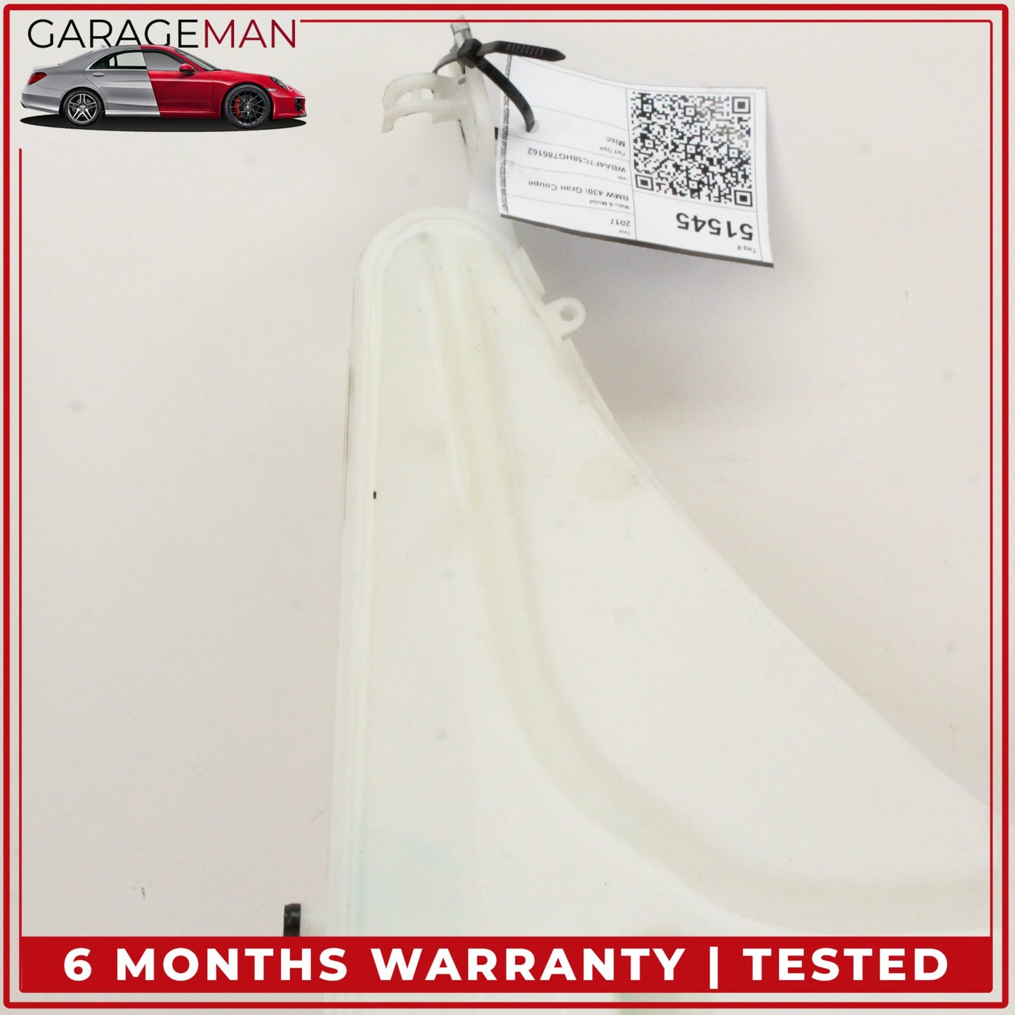 2015-2020 BMW 430i Gran Coupe Windshield Washer Fluid Reservoir 7241671 OEM