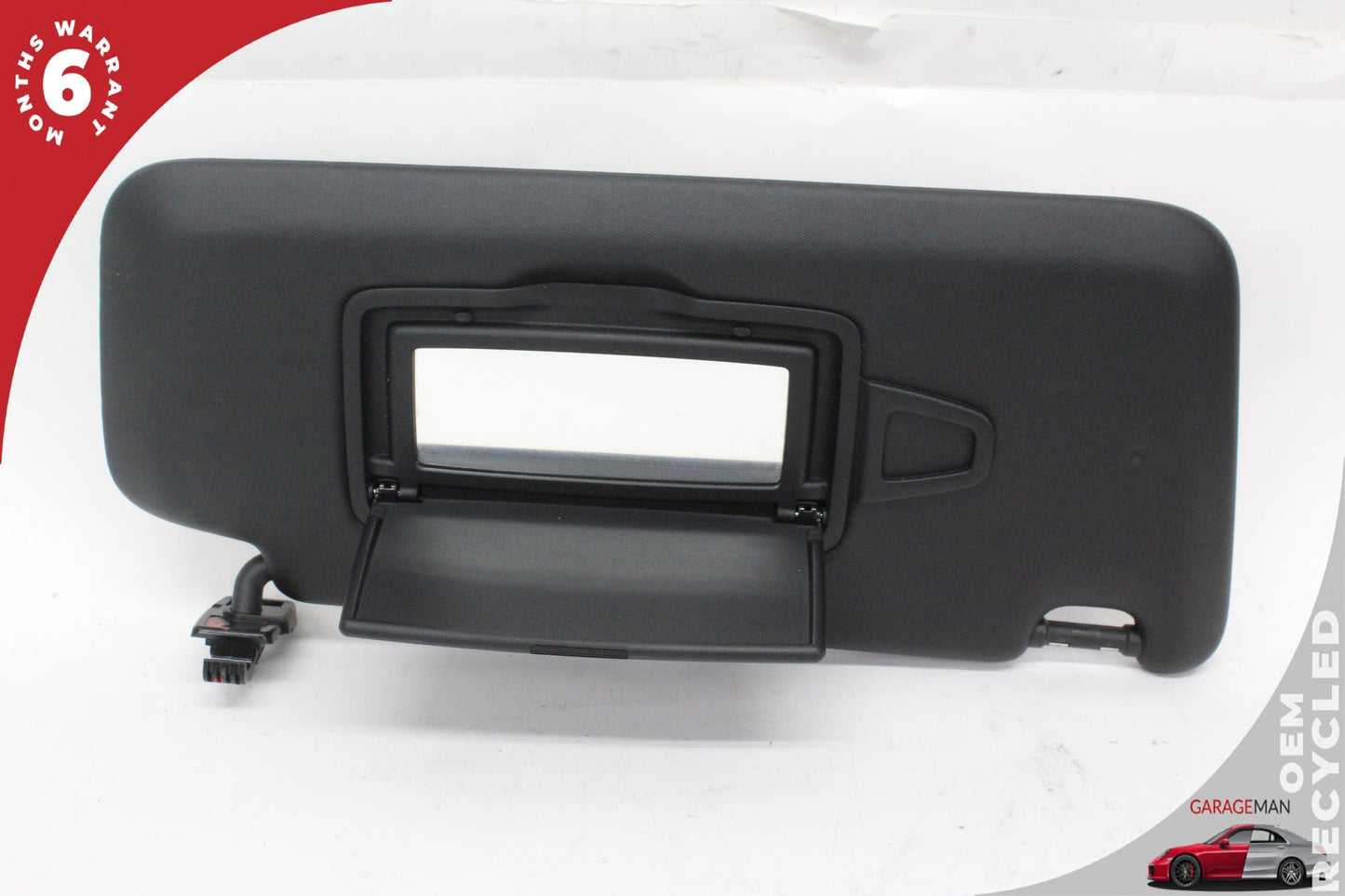 2015-2021 Mercedes W205 C300 Front Right Passenger Side Sun Visor Black OEM