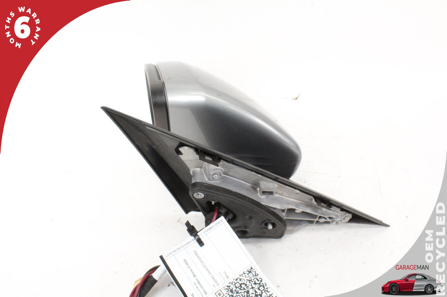 2015-2020 Mercedes W205 C300 Front Left Door Rear View Mirror w/ Blind Spot OEM