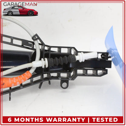 2014-2020 BMW 430i F36 Rear Left Driver Side Exterior Door Handle Blue OEM
