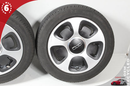 2013-2019 Fiat 500e Wheel Rim w/ Tire (Set of 4) 15x5.5J ET28.65/ 15x6.5J ET35