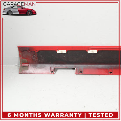 2002-2005 Ford Thunderbird Left Side Skirt Rocker Panel Red 1W637610155A OEM