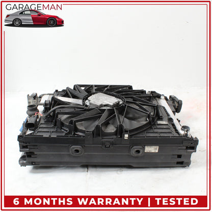 2011 BMW 528i F10 N52 Cooling Radiator w/ Fan Assembly 8669005