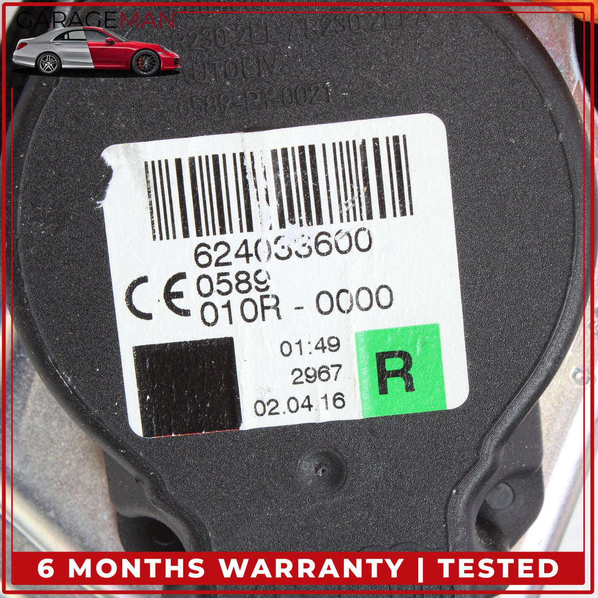 2014-2017 LR Range Rover Sport L494 Front Right Side Seat Belt Retractor OEM