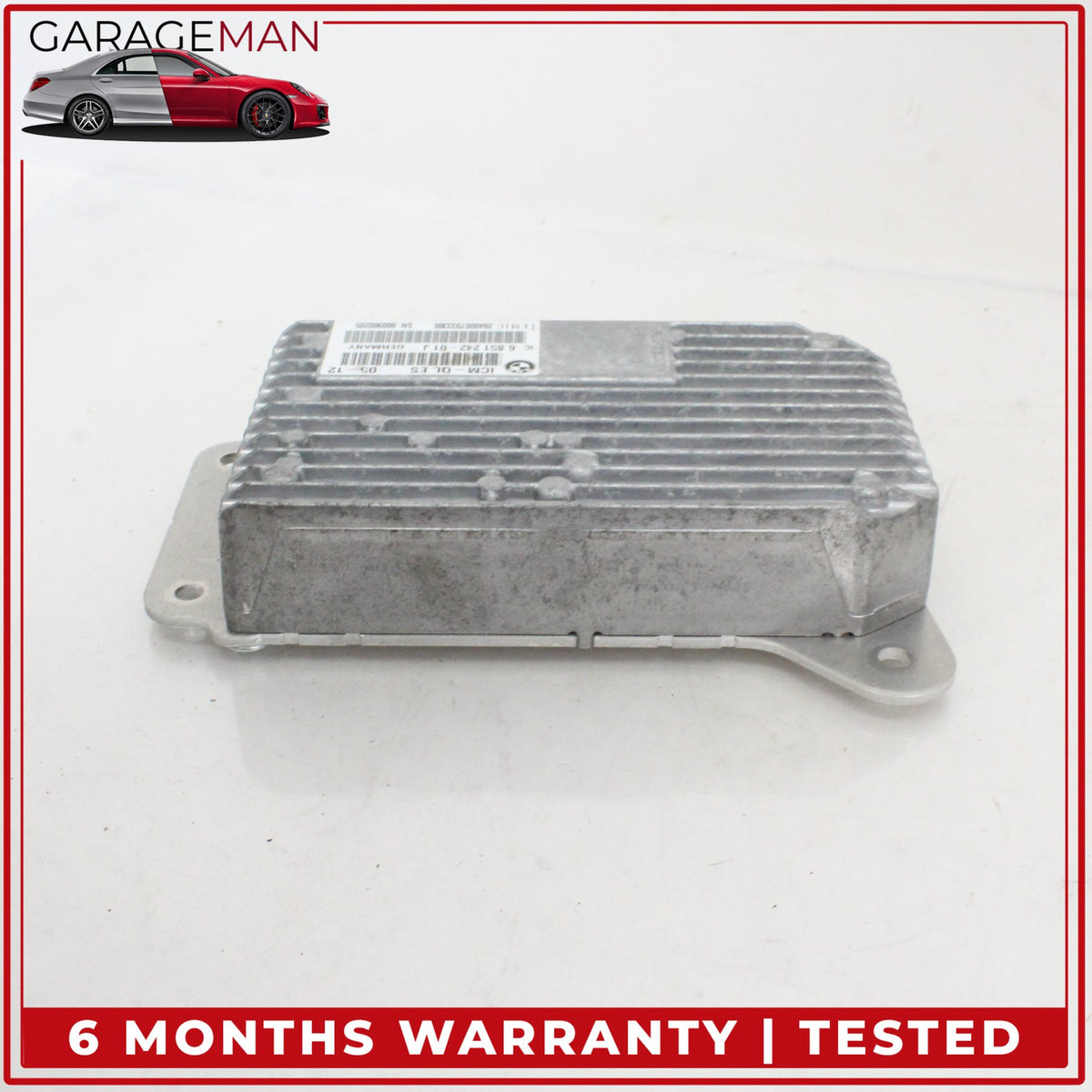 2009-2013 BMW 550i ICM Integrated Chassis Management Control Module 6851242 OEM