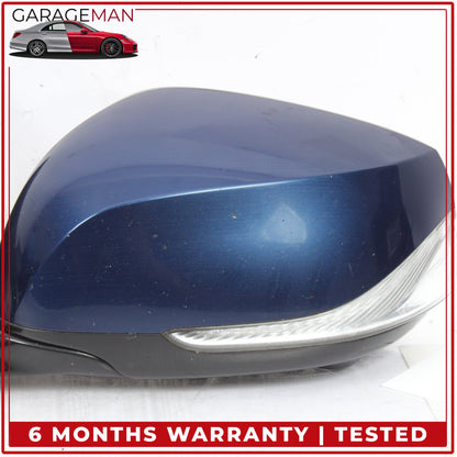 2014-2024 Infiniti Q50 V37 Front Left Door Rear View Mirror w/ Camera Blue OEM