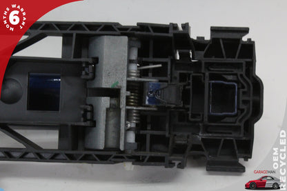 2015-2020 Audi A3 S3 RS3 Rear Right Side Exterior Door Handle Blue 8V0839885 OEM