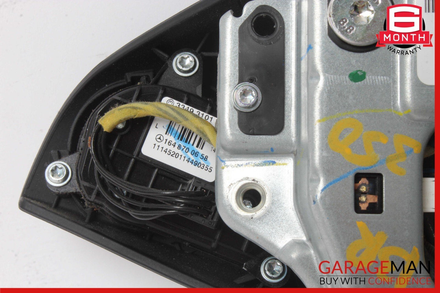 09-13 Mercedes X164 GL550 R350 ML350 Steering Wheel Airbag Air Bag Black OEM