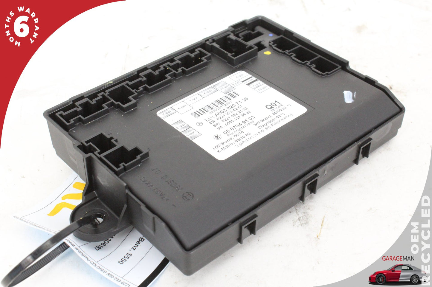 2007-2013 Mercedes W221 S550 Rear Left or Right Door Control Module Unit OEM