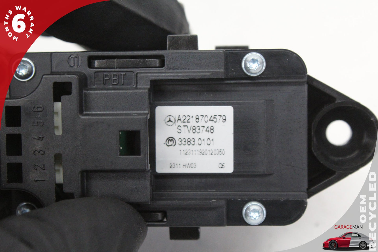 10-13 Mercedes-Benz S550 W221 Front Right Window Control Switch 2218704579