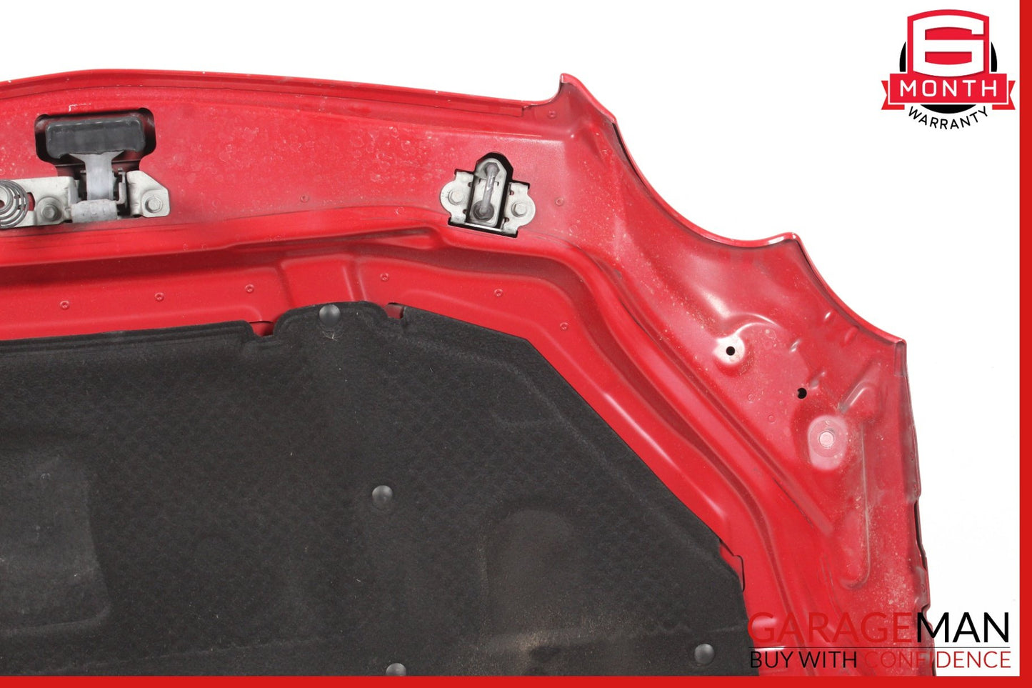 2003-2008 Mercedes R230 SL500 SL55 AMG SL550 Hood Cover Panel Assembly Red OEM