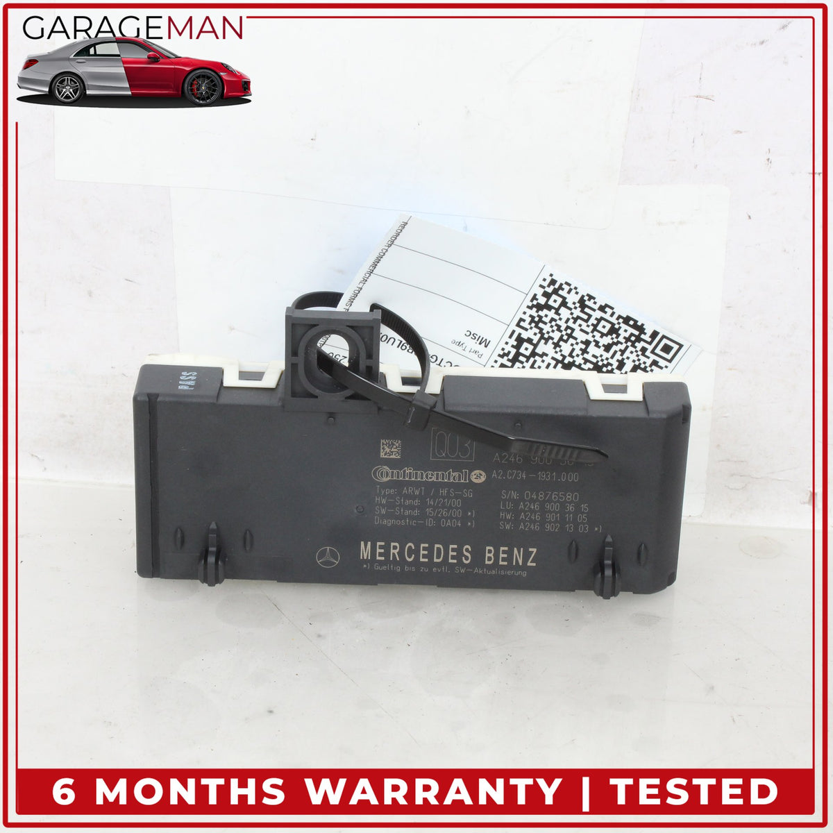 2015-2020 Mercedes X156 GLA250 Rear Trunk Tailgate Control Module 2469003615 OEM