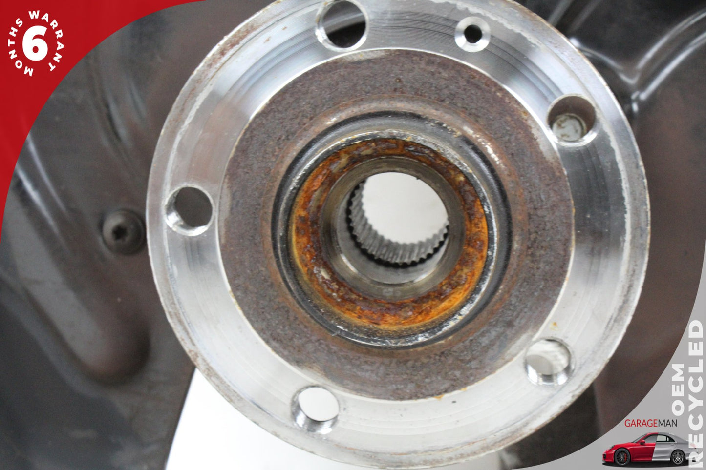 2008-2015 Audi TT 8J AWD  Rear Left Spindle Knuckle Wheel Hub 8J0615611 OEM