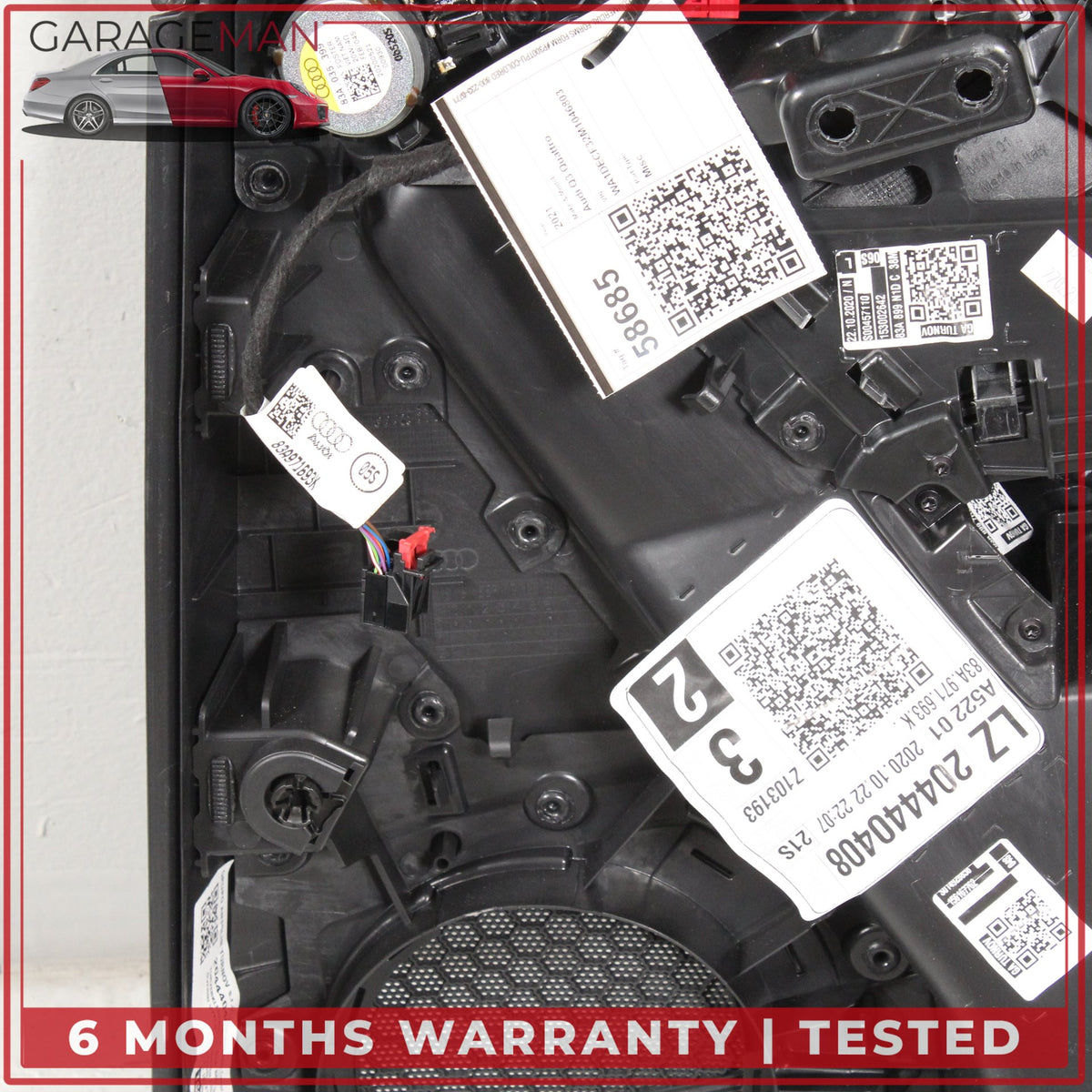 2019-2025 Audi Q3 Quattro F3 Rear Left Door Interior Trim Panel 83B867303 OEM