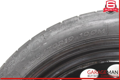 09-16 Audi S4 A4 B8 Spare Tire Wheel Rim T125/70R19 8K0601027D OEM