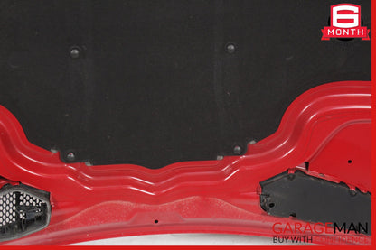 2003-2008 Mercedes R230 SL500 SL55 AMG SL550 Hood Cover Panel Assembly Red OEM