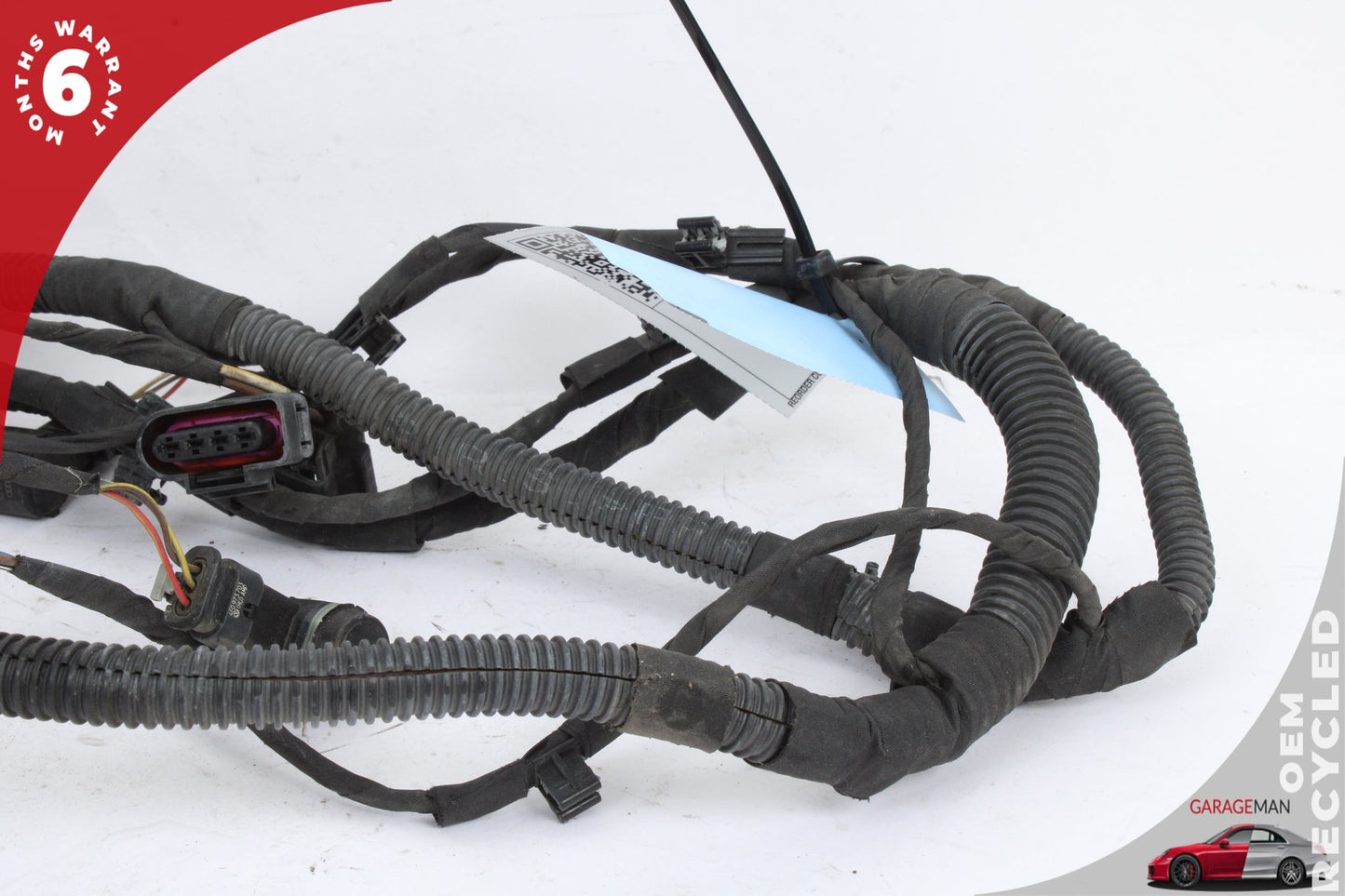 2011-2014 Porsche Cayenne 958 Front Bumper Parking Sensors w/ Wire Harness OEM