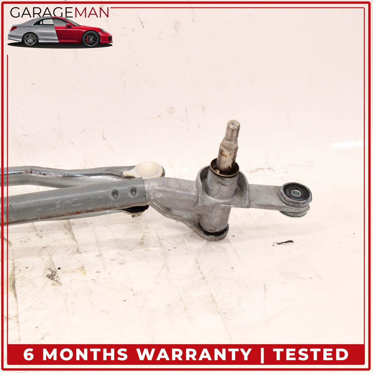 2013-2019 LR Range Rover L405 L494 Front Windshield Wiper Linkage w/ Motor OEM