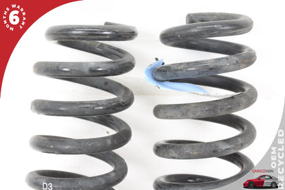2011-2013 BMW 335is 328i Rear Left and Right Side Coil Spring Set 6767337 OEM