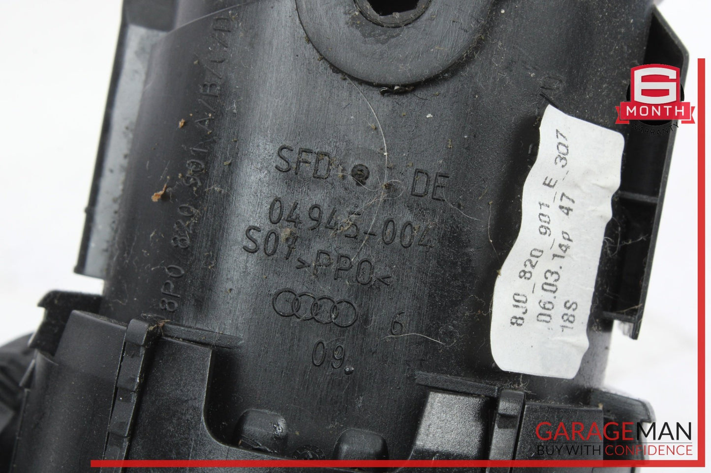 2008-2015 Audi TT 8J Dashboard Air AC A/C Heater Vent 8P0820901 OEM