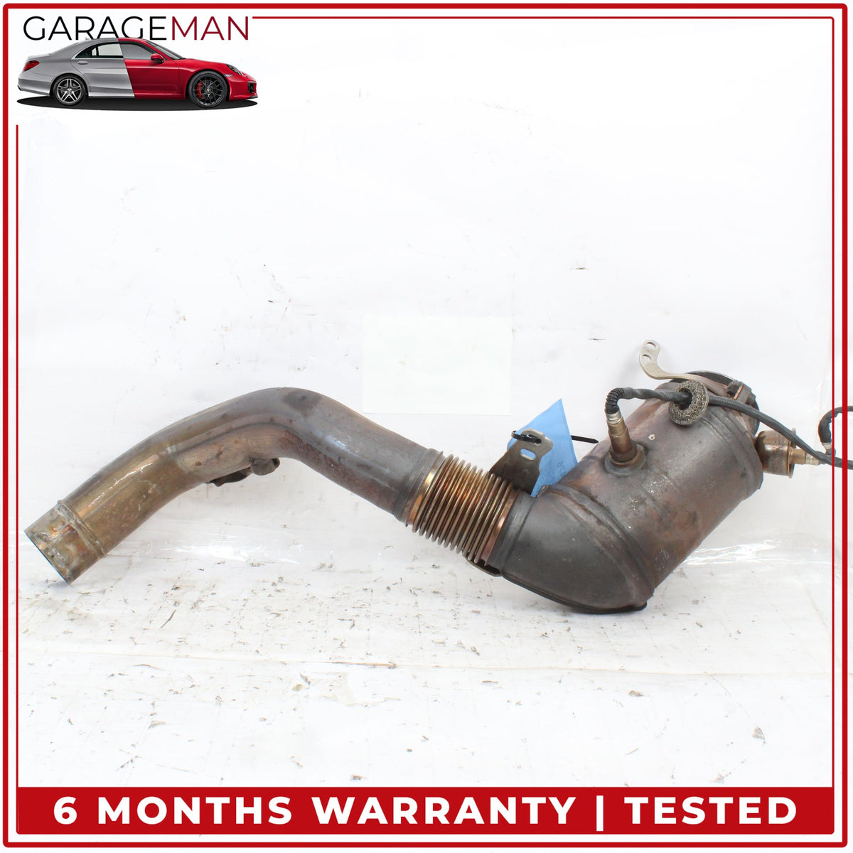 2010-2015 BMW 650i 550i 4.4L V8 Left and Right Side Exhaust Downpipe 7618674 OEM