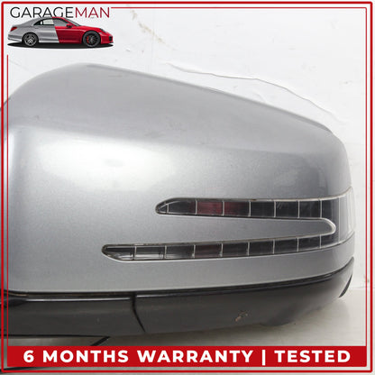 2010-2016 Mercedes W212 E350 Left Rear View Mirror w/ Blind Spot & Camera OEM