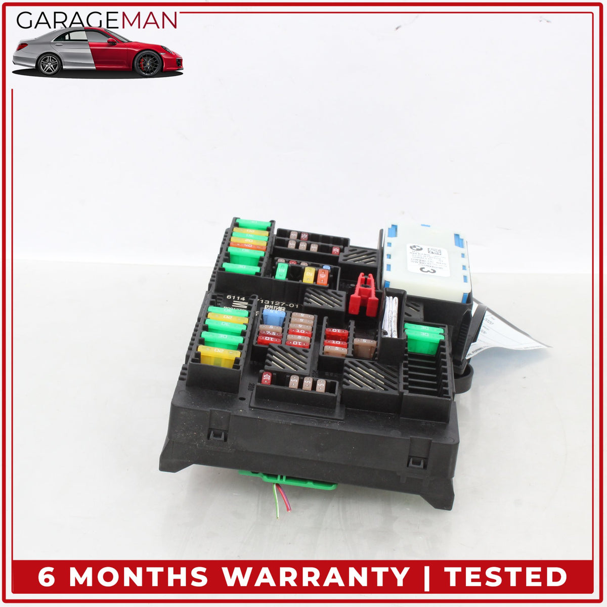 2017-2024 BMW 530e Rear Power Distribution Relay Junction Fuse Box 8713127 OEM