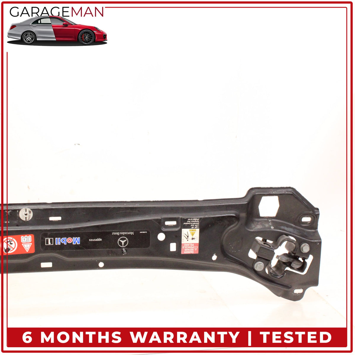 2003-2009 Mercedes W209 CLK320 Upper Radiator Support Bracket 1298172820 OEM